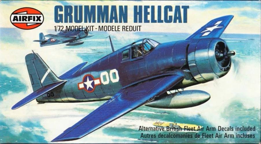 AIRFIX 1/72 02023  1979/1981  F6F HELLCAT