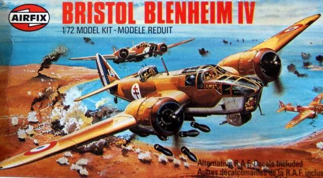 AIRFIX 1/72 02027  1978  BLENHEIM Mk.IV