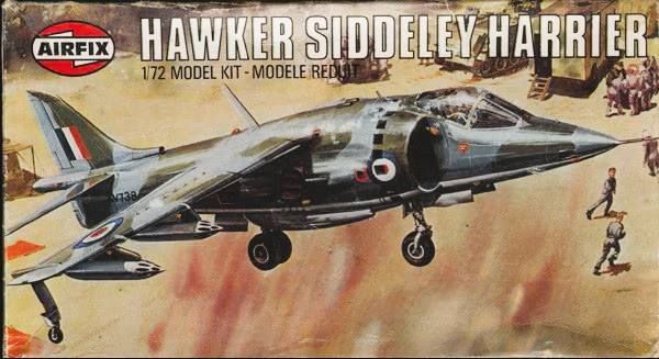 AIRFIX 1/72 02036  1978  HAWKER SIDDELEY HARRIER I