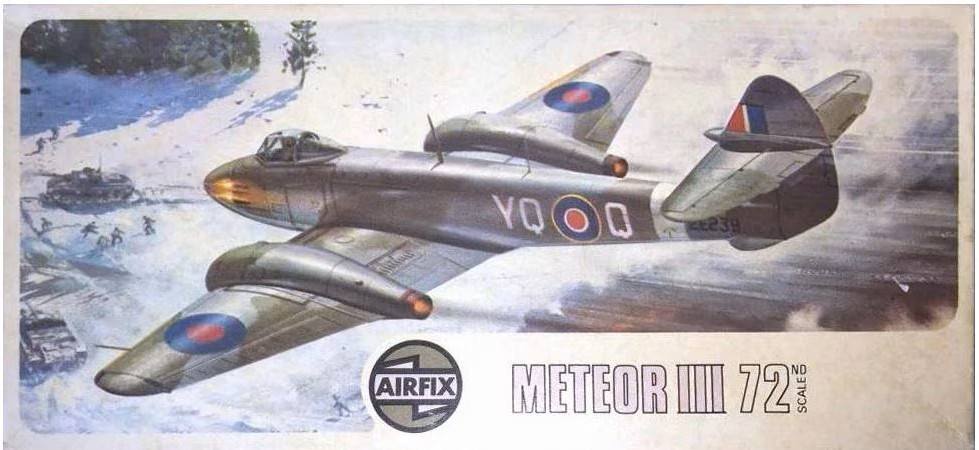 AIRFIX 1/72 02038  1974  GLOSTER METEOR III