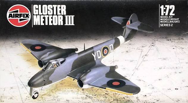 AIRFIX 1/72 02038  1986  GLOSTER METEOR III