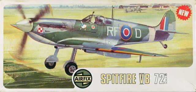 AIRFIX 1/72 02046  1975  SPITFIRE VB