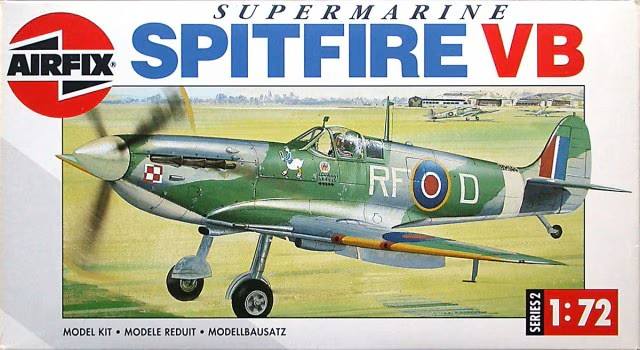 AIRFIX 1/72 02046  1990  SPITFIRE VB