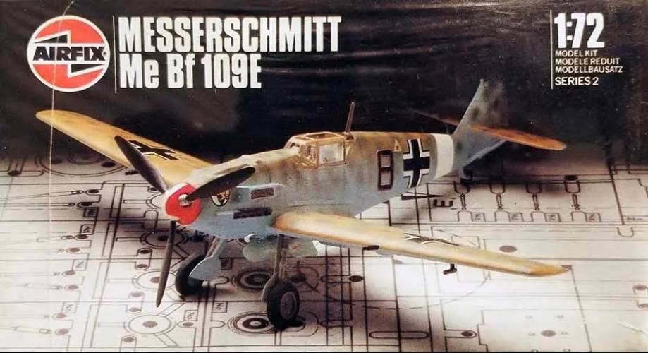 AIRFIX 1/72 02048  1984/1986  MESSERSCHMITT Bf 109E