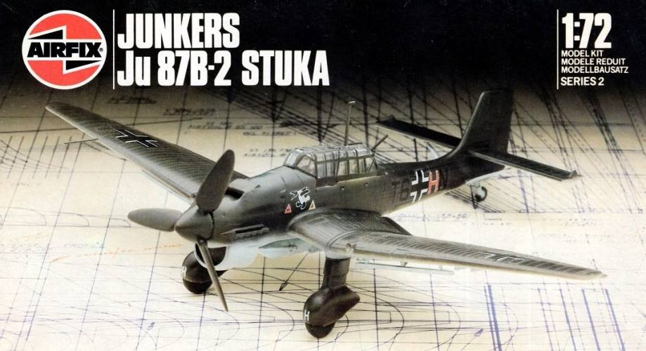 AIRFIX 1/72 02049  1986  JUNKERS Ju 87B-2 STUKA