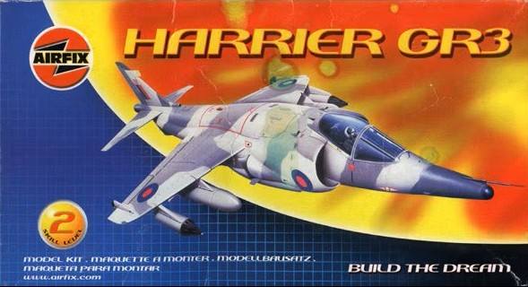 AIRFIX 1/72 02072  1989  HARRIER GR3