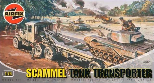 AIRFIX 1/76 02301 SCAMMELL TANK TRANSPORTER