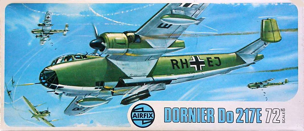 AIRFIX 1/72 03003  1973  DORNIER Do 217E