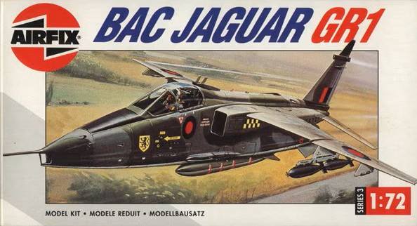 AIRFIX 1/72 03011  1990  BAC JAGUAR GR1