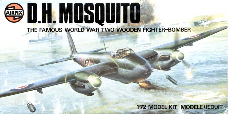 AIRFIX 1/72 03019  1975  DE HAVILLAND MOSQUITO 