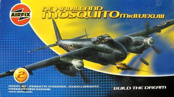  1/72 03019  1998  DE HAVILLAND MOSQUITO Mk.II/VI/XVIII