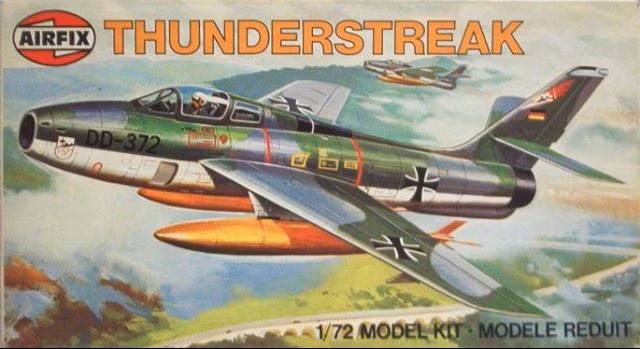 AIRFIX 1/72 03022  1979  F-84F THUNDERSTREAK 