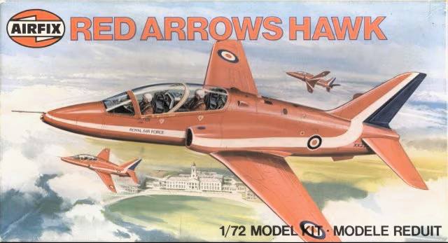 AIRFIX 1/72 03026  1980  RED ARROWS HAWK 