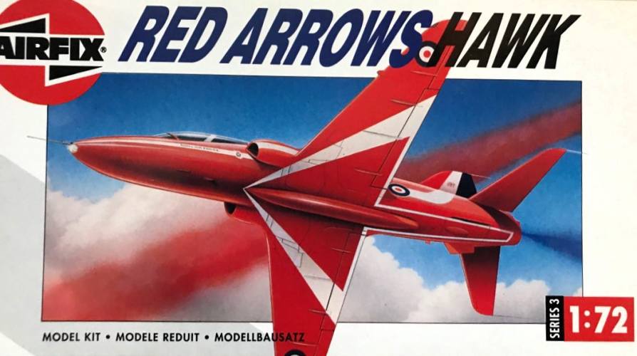 AIRFIX 1/72 03026  1989  RED ARROWS HAWK 