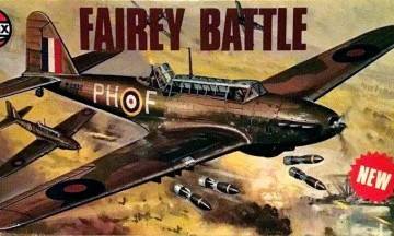 AIRFIX 1/72 03032  1978  FAIREY BATTLE