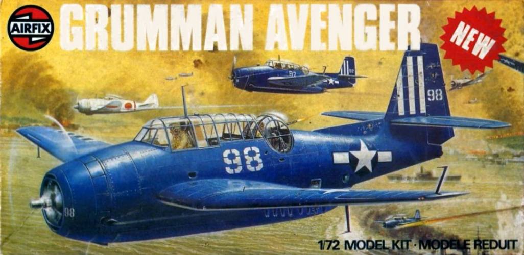 AIRFIX 1/75 03033  1979  GRUMMAN TBM-3 AVENGER
