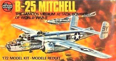 AIRFIX 1/72 04005  1975/76  NORTH AMERICAN B-25 MITCHELL