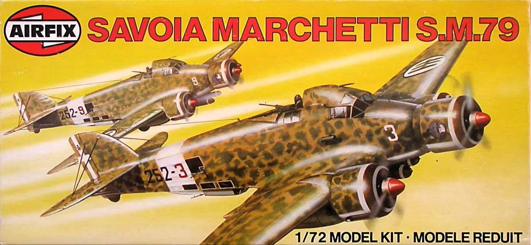 AIRFIX 1/72 04007  1980  SAVOIA-MARCHETTI S.M.79