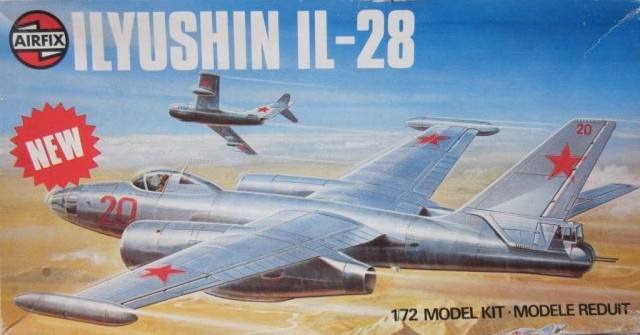 AIRFIX 1/72 04010  1978  ILYUSHIN IL-28