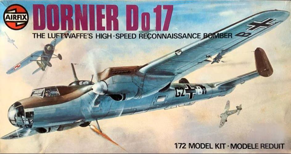 AIRFIX 1/72 04014  1975  DORNIER Do 17E/F