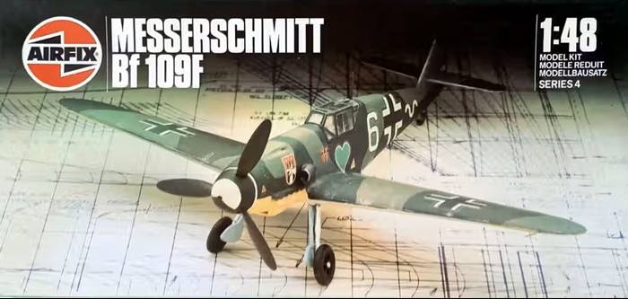 AIRFIX 1/48 04101  1983  MESSERSCHMITT Bf 109F
