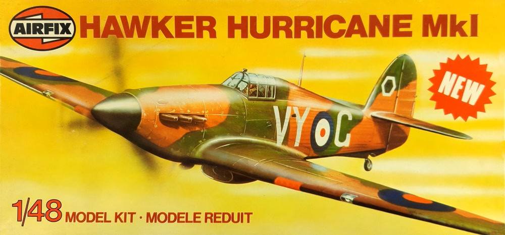 AIRFIX 1/48 04102  1979  HAWKER HURRICANE Mk.I