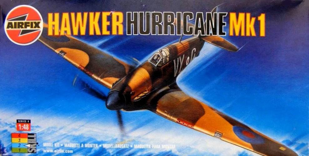 AIRFIX 1/48 04102  1987/1994  HAWKER HURRICANE Mk.I