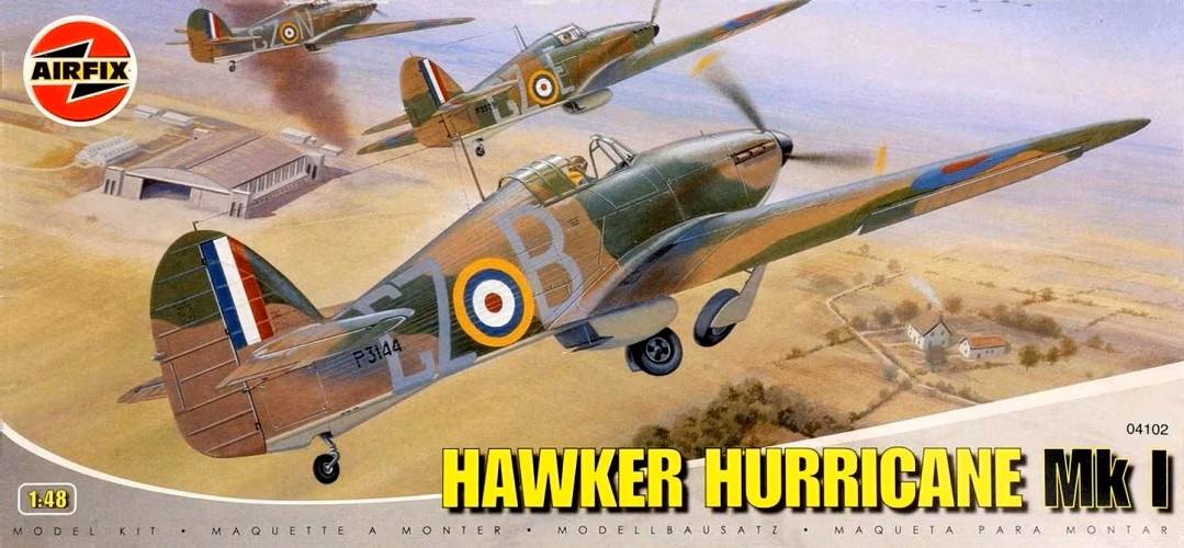 AIRFIX 1/48 04102  2005/2008  HAWKER HURRICANE Mk.I
