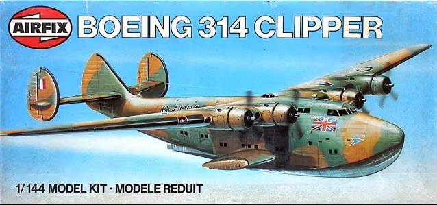 AIRFIX 1/144 04172  1980  BOEING 314 CLIPPER PAN-AM