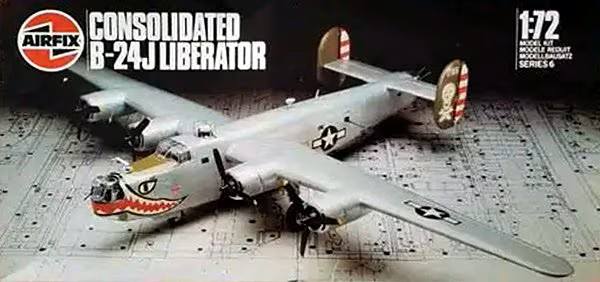 AIRFIX 1/72 06010  1983  CONSOLIDATED B-24J LIBERATOR