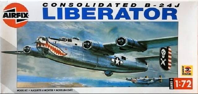AIRFIX 1/72 06010  1991  CONSOLIDATED B-24J LIBERATOR