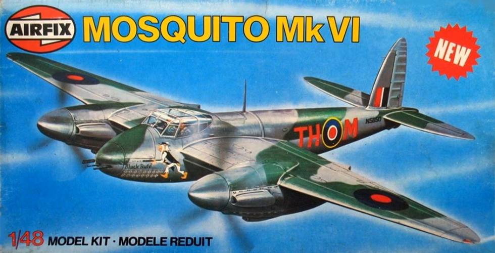 AIRFIX 1/48 07100  1977/1979  DE HAVILLAND MOSQUITO FB.VI