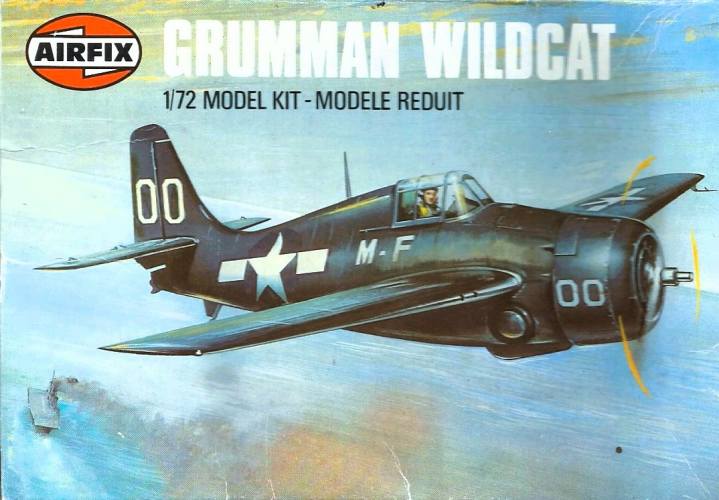 AIRFIX 1/72 61037  1982  GRUMMAN WILDCAT VI