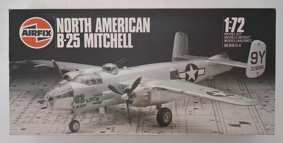 AIRFIX 1/72 04005  1980  B-25 MITCHELL