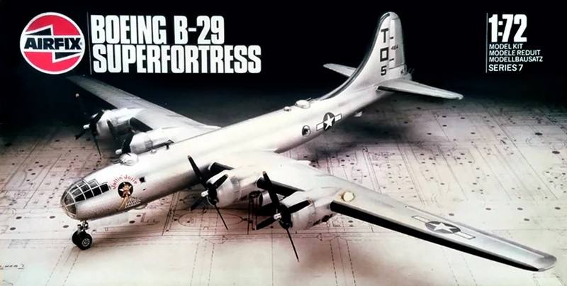 AIRFIX 1/72 07001  1983  BOEING B-29 SUPERFORTRESS