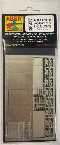 ABER 1/35  35 A82 SIDE SKIRTS FOR JAGDPANZER IV L/48   L/70  V  