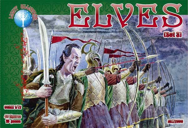DARK ALLIANCE 1/72 72006 ELVES SET 3