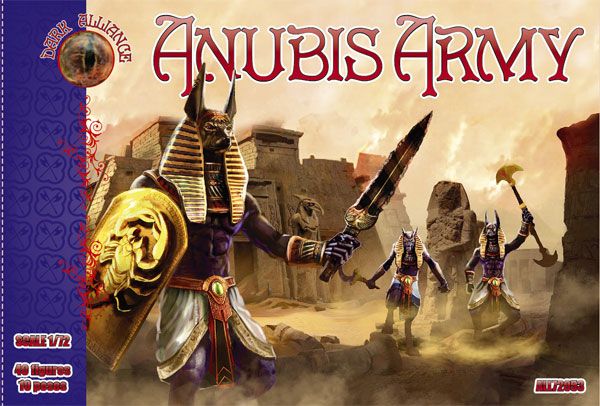 DARK ALLIANCE 1/72 72053 ANUBIS ARMY