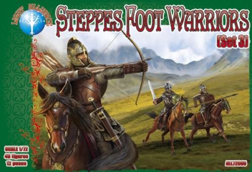 DARK ALLIANCE 1/72 065 STEPPES FOOT WARRIORS SET 3