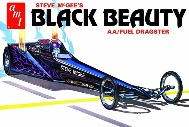 AMT 1/25 1214 STEVE MCGEES BLACK BEAUTY AA/FUEL DRAGSTER