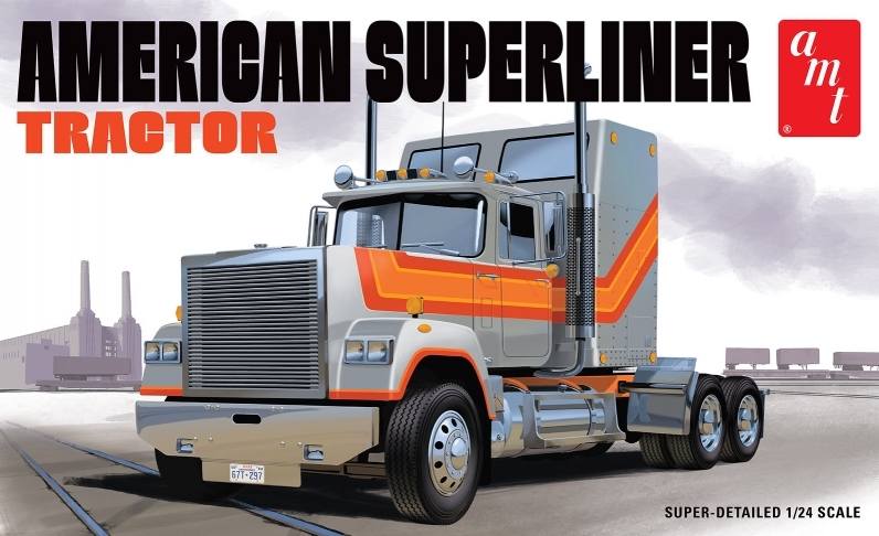 AMT 1/24 1235 AMERICAN SUPERLINER SEMI TRACTOR