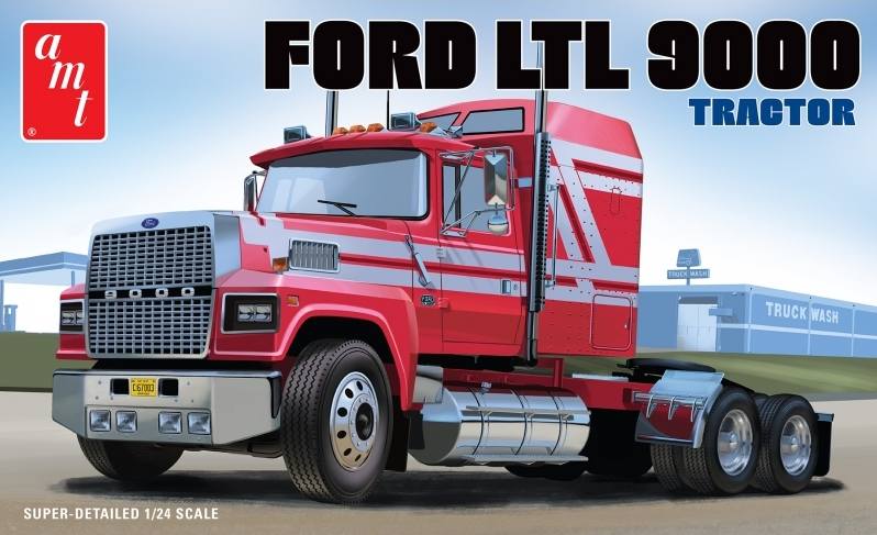 AMT 1/24 1238 FORD LTL9000 SEMI TRACTOR