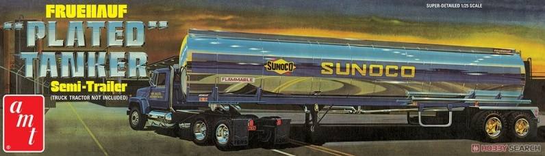 AMT 1/25 1239 FRUEHAUF PLATED TANKER SEMI-TRAILER
