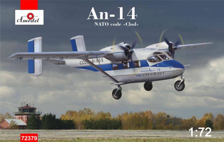 A MODEL 1/72 72379 ANTONOV AN-14 NATO CODE CLOD