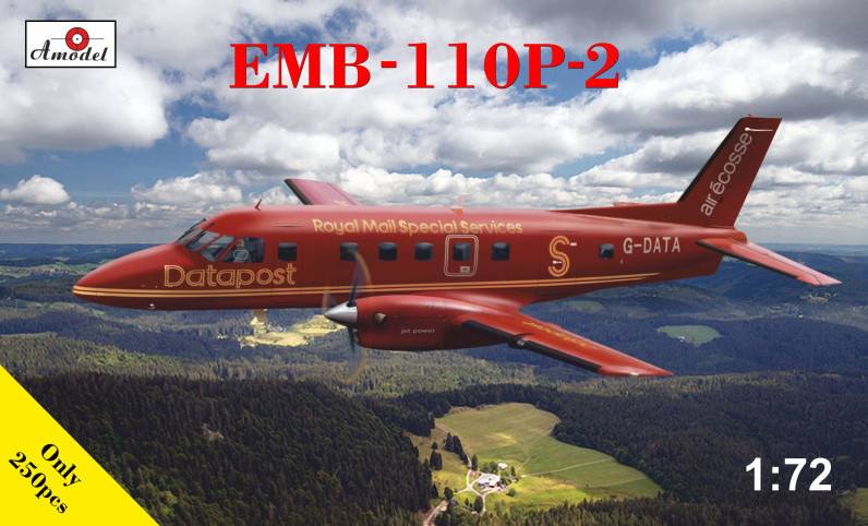 A MODEL 1/72 72387 EMBRAER EMB-110-P2