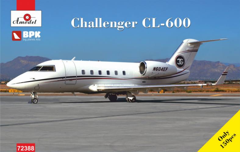 A MODEL 1/72 72388 CHALLENGER CL-600