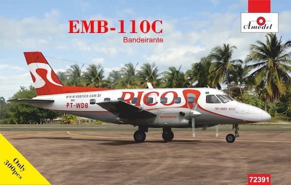 A MODEL 1/72 72391 EMBRAER EMB-110C BANDEIRANTE