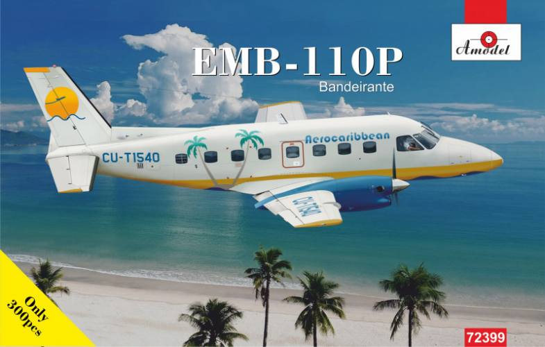 A MODEL 1/72 72399 EMBRAER EMB-110P BANDEIRANTE