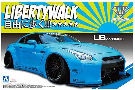 AOSHIMA 1/24 05402 LB-WORKS NISSAN R35 GT-R VERSION 1