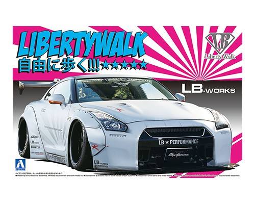 AOSHIMA 1/24 05403 LIBERTYWALK R35 GT-R VERSION 2